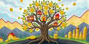 Use income-producing assets to offset market risk