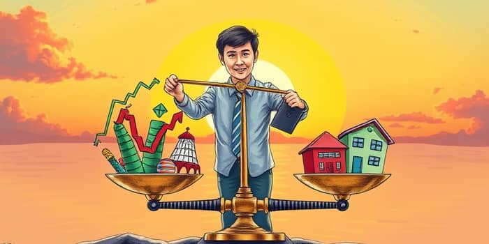 Rebalance regularly to maintain your strategy