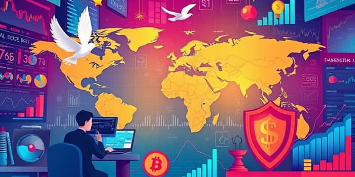 Financial markets absorb geopolitical risk with caution
